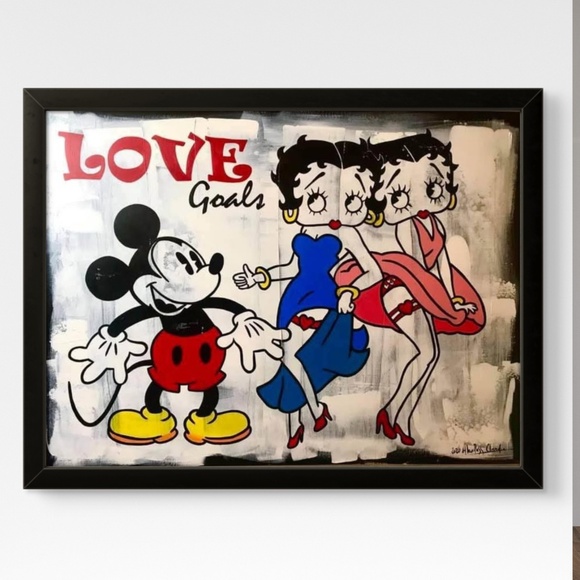 36” x 48” original acrylic painting signed by Artist - Picture 1 of 3